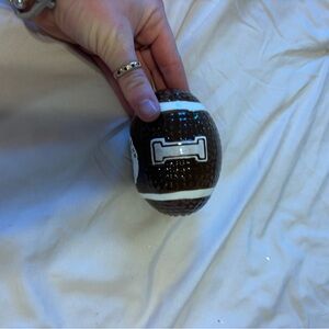 Brand New! Brown Football-Shaped ceramic decor